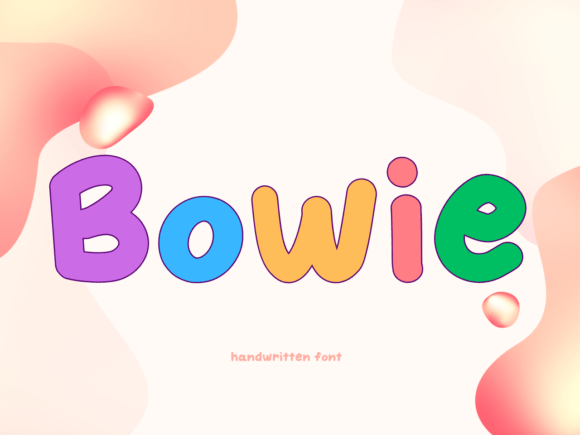 Bowie: The Quirky Handwritten Font That Elevates Your Design