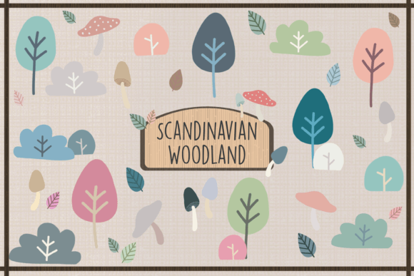 Bringing the Nordic Forest to Life: The Power of Scandinavian Woodland Nature Clipart