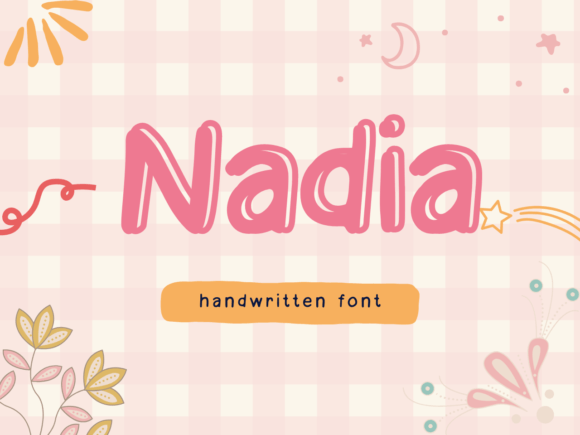 Nadia: A Handwritten Font for Elegant Design Workflows