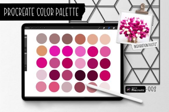 Pretty in Pink Procreate Color Palette