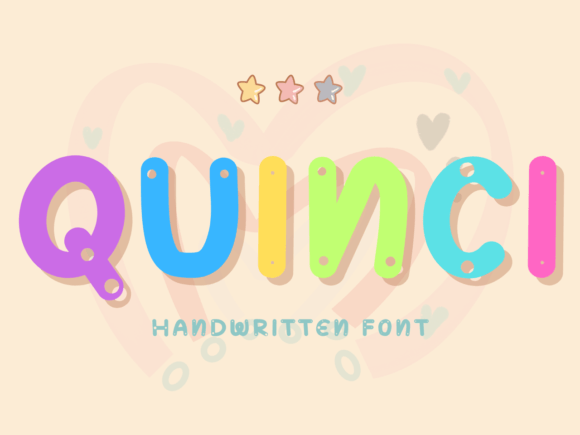 Quinci: A Handwritten Font for Modern Elegance
